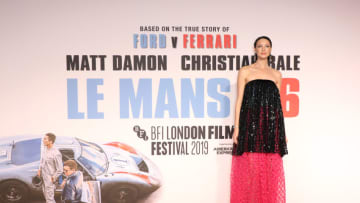 LONDON, ENGLAND - OCTOBER 10: Caitriona Balfe attends the "Le Mans '66" Premiere during the 63rd BFI London Film Festival at the Odeon Luxe Leicester Square on October 10, 2019 in London, England. (Photo by Lia Toby/Getty Images for BFI)