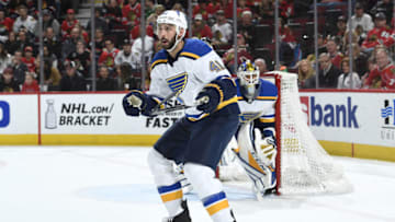CHICAGO, IL - APRIL 06: Robert Bortuzzo