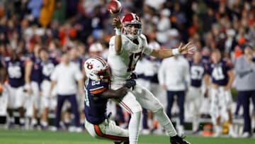 BamaHammer has Auburn football at the bottom of the SEC West in their early 2022 predictions. Mandatory Credit: John Reed-USA TODAY Sports