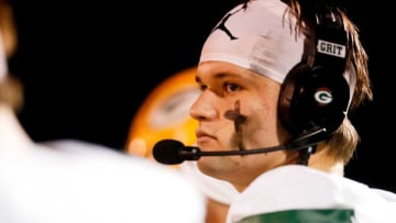 Auburn footballGordo quarterback Tanner Bailey (2) listens to a coach in the press box at Northside High School Friday, Sept. 10, 2021. [Staff Photo/Gary Cosby Jr.]Northside Vs Gordo