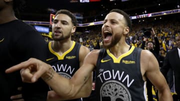 Warriors, Stephen Curry, Klay Thompson (Photo by Ezra Shaw/Getty Images)