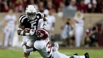 COLLEGE STATION, TX - OCTOBER 07: Trayveon Williams