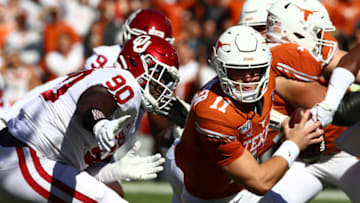 Sam Ehlinger, Texas Football Mandatory Credit: Matthew Emmons-USA TODAY Sports