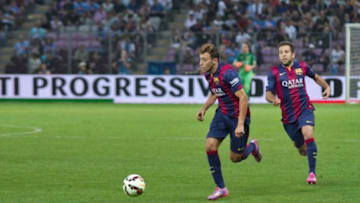 "Barça - Napoli - 20140806 - 27" by Clément Bucco-Lechat - Own work. Licensed under CC BY-SA 3.0 via Wikimedia Commons - https://commons.wikimedia.org/wiki/File:Bar%C3%A7a_-_Napoli_-_20140806_-_27.jpg#/media/File:Bar%C3%A7a_-_Napoli_-_20140806_-_27.jpg