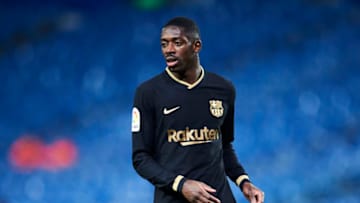 Ousmane Dembele of FC Barcelona. (Photo by Juan Manuel Serrano Arce/Getty Images)