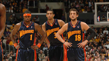 Golden State Warriors, Mandatory Copyright Notice: Copyright 2008 NBAE (Photo by Evan Gole/NBAE via Getty Images)