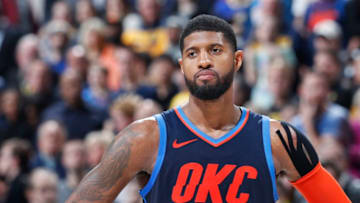 OKC Thunder Paul George. (Photo by Joe Robbins/Getty Images)