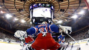 NEW YORK, NY - DECEMBER 11: Ondrej Pavelec