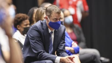 Duke basketball head coach-in-waiting Jon Scheyer (Nell Redmond-USA TODAY Sports)