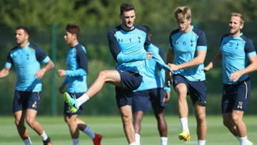 ENFIELD, ENGLAND - SEPTEMBER 08: Hugo Lloris of Tottenham during the Tottenham Hotspur training session at Tottenham Hotspur training centre on September 8, 2016 in Enfield, England. (Photo by Tottenham Hotspur FC/Tottenham Hotspur FC via Getty Images)