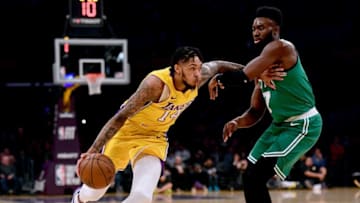 Brandon Ingram Jaylen Brown Atlanta Hawks (Photo by Harry How/Getty Images)