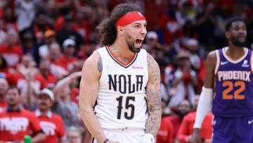 Jose Alvarado #15 of the New Orleans Pelicans (Photo by Jonathan Bachman/Getty Images)