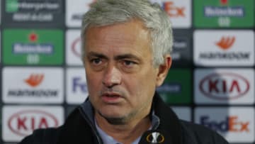LINZ, AUSTRIA - DECEMBER 3: Head coach Jose Mourinho of Tottenham during the UEFA Europa League group J match between LASK and Tottenham Hotspur at Raiffeisen Arena on December 3, 2020 in Linz, Austria. (Photo by Guenther Iby/SEPA.Media /Getty Images)