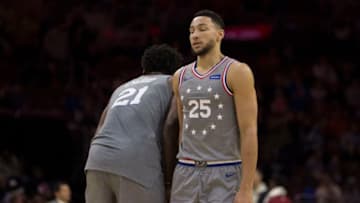 Joel Embiid & Ben Simmons | Philadelphia 76ers (Photo by Mitchell Leff/Getty Images)