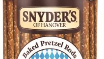 Synder's of Hannover pretzel keg, photo provided by Synder's