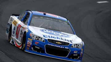 LOUDON, NH - JULY 14: AJ Allmendinger, driver of the #47 Kroger ClickList Chevrolet, practices for the Monster Energy NASCAR Cup Series Overton's 301 at New Hampshire Motor Speedway on July 14, 2017 in Loudon, New Hampshire. (Photo by Chris Trotman/Getty Images)