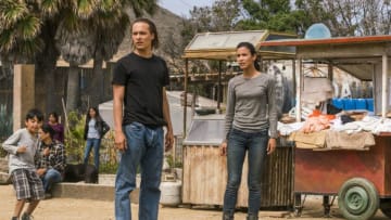 Frank Dillane as Nick Clark, Danay Garcia as Luciana - Fear the Walking Dead _ Season 2, Episode 11 - Photo Credit: Richard Foreman Jr/AMC