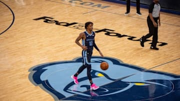 Ja Morant, Memphis Grizzlies Mandatory Credit: Justin Ford-USA TODAY Sports