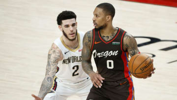 Lonzo Ball, Damian Lillard, Chicago Bulls (Photo by Steph Chambers/Getty Images)