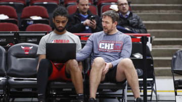 Coby White, Chris Fleming, Chicago Bulls Mandatory Credit: Kamil Krzaczynski-USA TODAY Sports