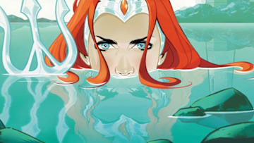 Mera: Tidebreaker cover art by Stephen Byrne. Photo: DC Comics