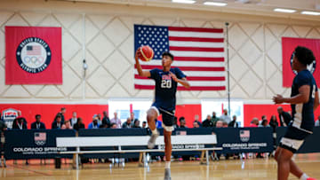 Oct 6, 2018; Colorado Springs, CO, USA; USA Men's Junior National Team participant Max Christie (20) during minicamp at the U.S. Olympic Training Center. Mandatory Credit: Isaiah J. Downing-USA TODAY Sports