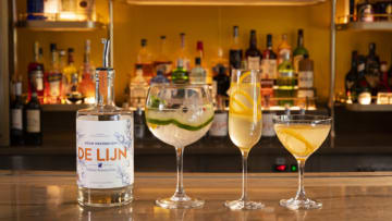 Holland America specialty gin, De Lijin Gin and cocktails, photo provided by Holland America