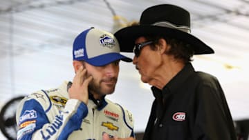 Jimmie Johnson, Richad Petty, NASCAR (Photo by Adam Glanzman/Getty Images)