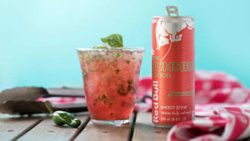 Red Bull Summer Edition Mocktails - Summer Edition Watermelon Mocktail recipes shot on March 6 & 7 2020. Photo provided by Red Bull