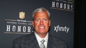 Feb 1, 2014; New York, NY, USA; New York Jets head coach Rex Ryan walks the red carpet prior to the NFL Honors at Radio City Music Hall. Mandatory Credit: Mark J. Rebilas-USA TODAY Sports
