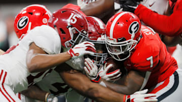 Alabama Crimson Tide, Georgia Bulldogs. (Photo by Kevin C. Cox/Getty Images)