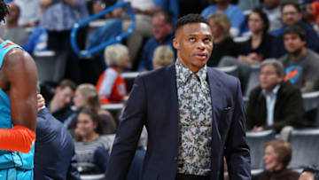 Russell Westbrook, OKC Thunder (Photo by Zach Beeker/NBAE via Getty Images)