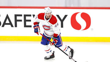 Jun 2, 2021; Winnipeg, Manitoba, CAN; Montreal Canadiens Joel Edmundson. Mandatory Credit: James Carey Lauder-USA TODAY Sports