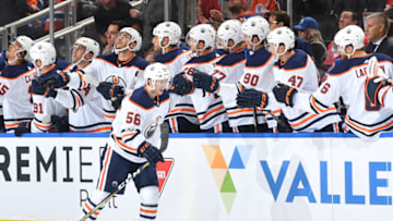 EDMONTON, AB - SEPTEMBER 22: Kailer Yamamoto. (Photo by Andy Devlin/NHLI via Getty Images)