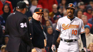 BOSTON, MA - MAY 3: Adam Jones