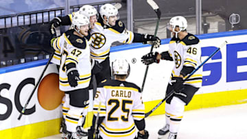 Boston Bruins, Jake DeBrusk #74 (Photo by Elsa/Getty Images)