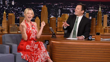 Kate Hudson and Jimmy Fallon (Photo by Jamie McCarthy/Getty Images for NBC)