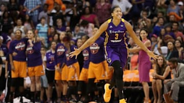 PHOENIX, AZ - SEPTEMBER 17: Candace Parker