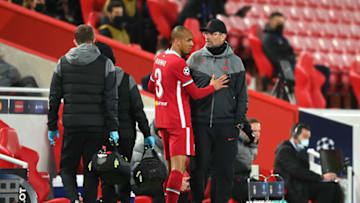 Jurgen Klopp, Fabinho, Liverpool (Photo by Michael Regan/Getty Images)