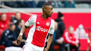 Riechedly Bazoer of Ajax during the Dutch Eredivisie match between Ajax Amsterdam and Excelsior Rotterdam at the Amsterdam Arena on February 21, 2016 in Amsterdam, The Netherlands(Photo by VI Images via Getty Images)