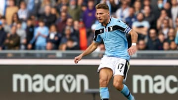 ROME, ITALY - FEBRUARY 29: Ciro Immobile of Lazio in action during the Serie A match between SS Lazio and Bologna FC at Stadio Olimpico on February 29, 2020 in Rome, Italy. (Photo by Danilo Di Giovanni/Quality Sport Images/Getty Images)