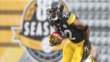 December 9, 2012; Pittsburgh, PA, USA; Pittsburgh Steelers running back Chris Rainey (22) returns a kick-off against the San Diego Chargers during the third quarter at Heinz Field. The San Diego Chargers won 34-24. Mandatory Credit: Charles LeClaire-USA TODAY Sports