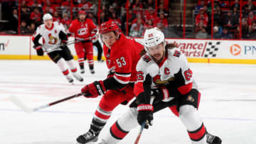 RALEIGH, NC - JANUARY 30: Jeff Skinner