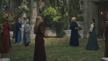 Aes Sedai in The Wheel of Time season 2. Image: Prime Video.