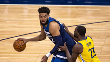Minnesota Timberwolves star Karl-Anthony Towns is not an empty stats player. Mandatory Credit: Jesse Johnson-USA TODAY Sports