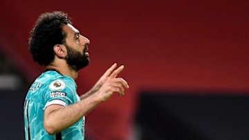 Liverpool, Mohamed Salah (Photo by PETER POWELL/POOL/AFP via Getty Images)