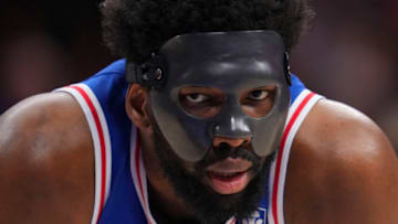 Joel Embiid, Sixers (Photo by Mitchell Leff/Getty Images)