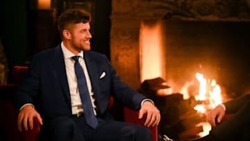 THE BACHELOR - "2601" - Clayton Echard's journey to find love kicks off! For the first time in two years, 31 women arrive at Bachelor Mansion ready to make their grand entrances and first impressions for the man they hope could be their future husband. New host Jesse Palmer returns to the franchise to welcome Clayton and guide him through his first evening full of dramatic ups, downs and everything in between. But before the first limo even arrives, a shocking franchise first will have Clayton clutching a rose and questioning everything on "The Bachelor," airing MONDAY, JAN. 3 (8:00-10:01 p.m. EST), on ABC. (ABC/John Fleenor)CLAYTON ECHARD