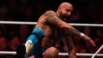 TOKYO,JAPAN - JUNE 29: Karl Anderson and Scott Dawson compete during the WWE Live Tokyo at Ryogoku Kokugikan on June 29, 2019 in Tokyo, Japan. (Photo by Etsuo Hara/Getty Images)