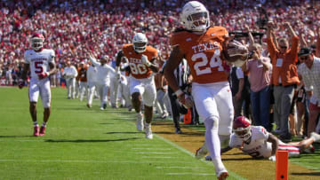 Jonathon Brooks, Texas football. Mandatory Credit: Ricardo B. Brazziell-USA TODAY Sports